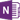 Icon OneNote 20x20